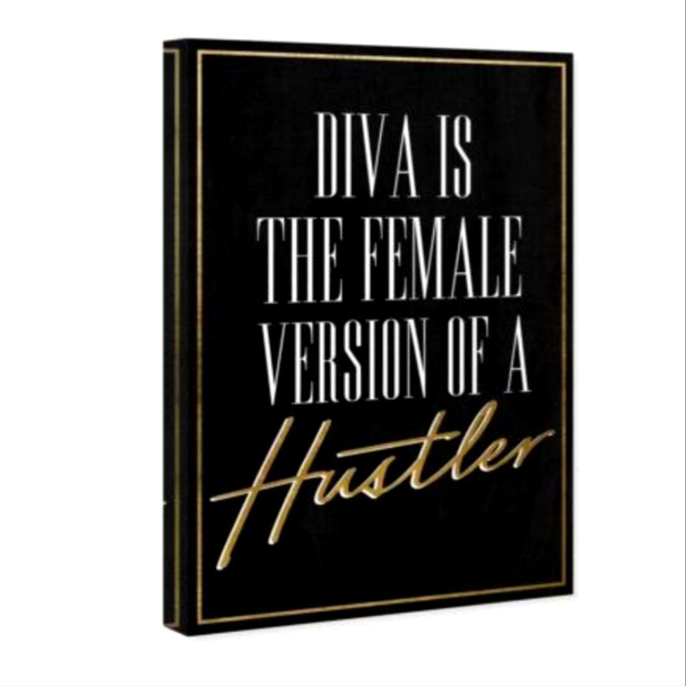 Bebe Diva Is The Female Version Of A Hustler Velour Wall Art